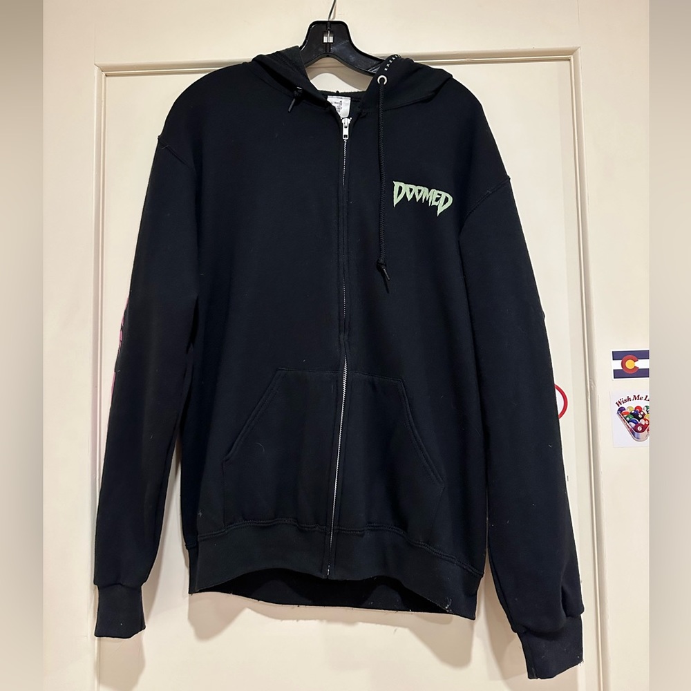 Modern Love Zip Up by Jesse Jo Stark